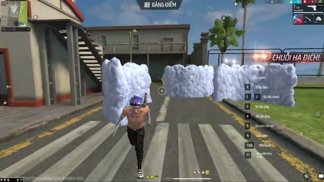 luyện trình free fire max