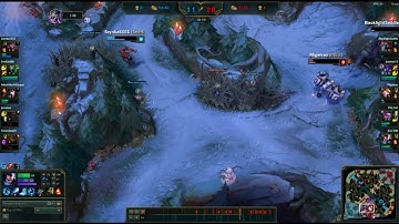 Amazing blitzcrank hook prediction to shaco Q