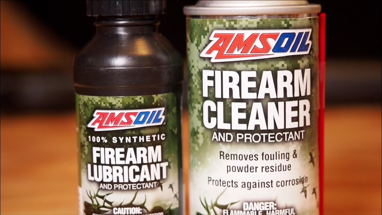Amsoil 100 Synthetic Firearms Cleaner and Lubricant YouTube