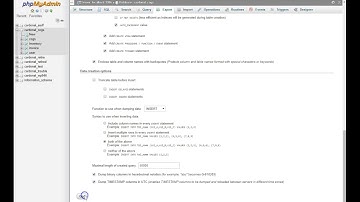 MySQL Database Backup and Restore