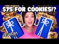 Expensive 75 world famous cookies  levain bakery unboxing taste test  ranking