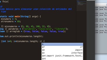 Arreglos [Tutorial de Java]