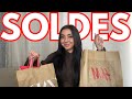 Haul soldes 2024  zara hm aromazone action 