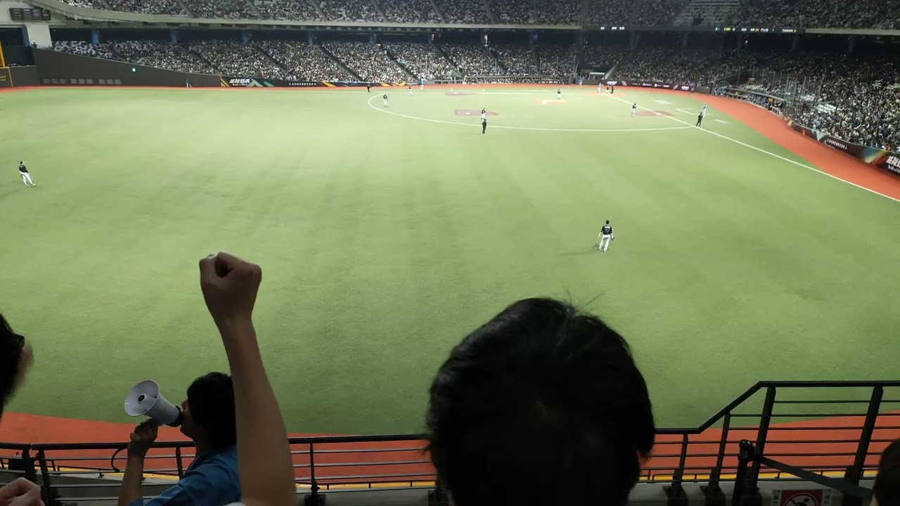 日本ハムファイターズ 帰ってきた西川遥輝選手の応援歌 台北ドーム 