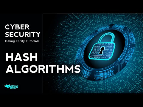 Hash algorithm in cyber security | Debug entity