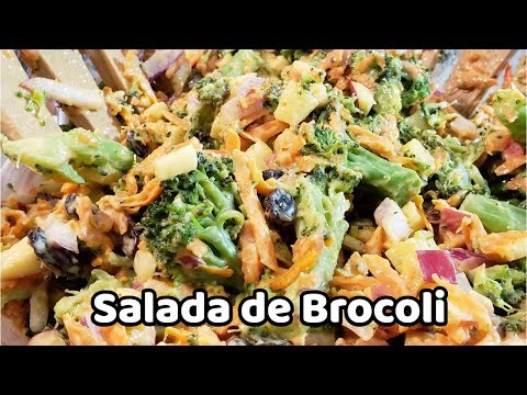 Vídeo: Salada De Frango Com Brócolis