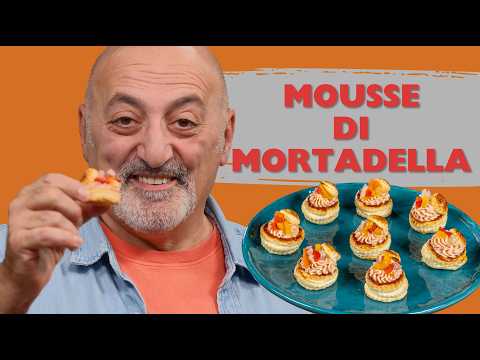 Mousse di Mortadella con Vol-au-Vent