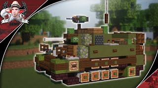 Minecraft: WW2 M5A1 Stuart | Light Tank Tutorial