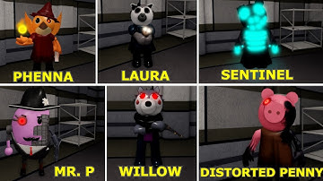 How to get 7 SECRET SKINS/TRAPS in PIGGY! - Roblox