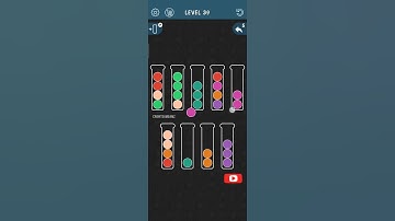 Colour tube sort level 39 / # shorts