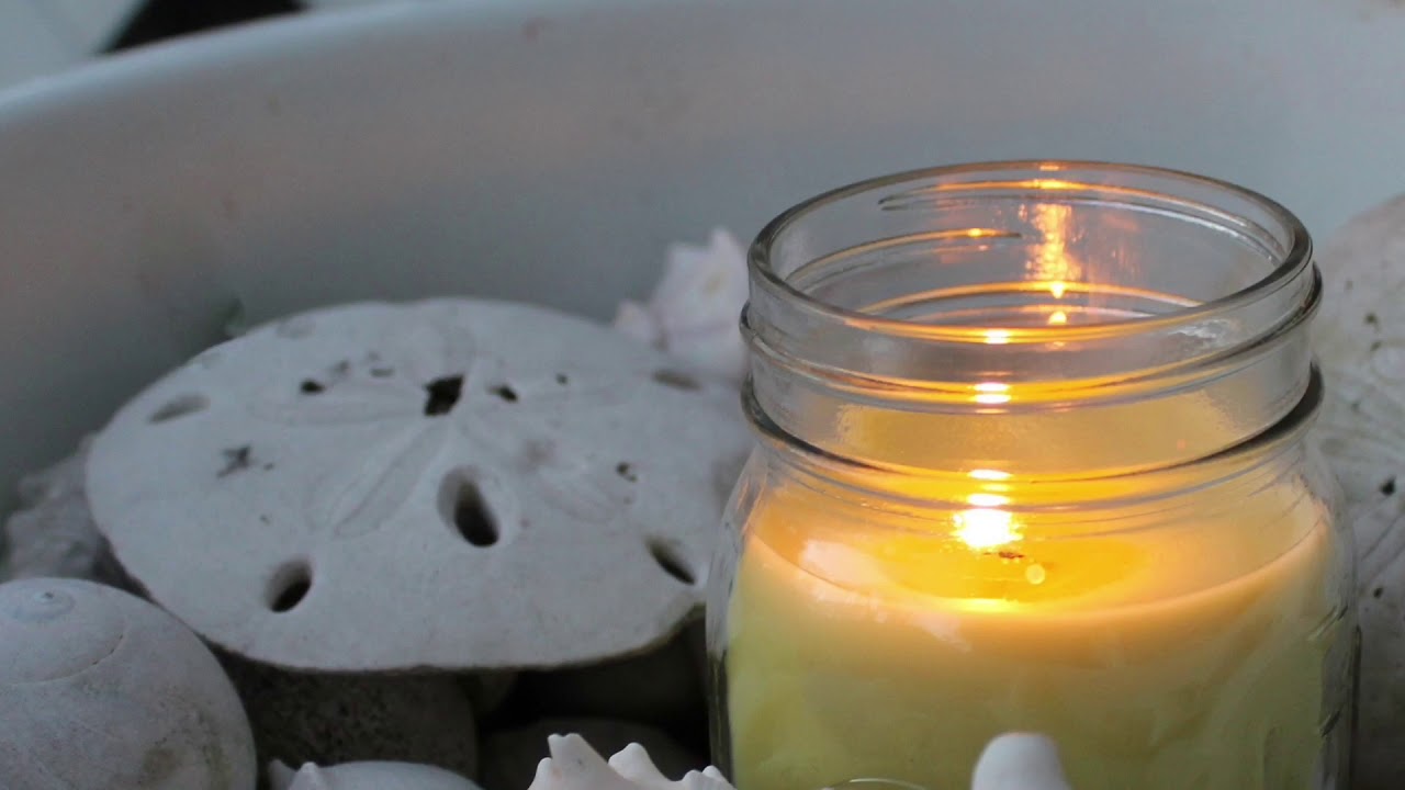 Mosquito Repellent Candles infused w/Lemongrass Essential Oils YouTube