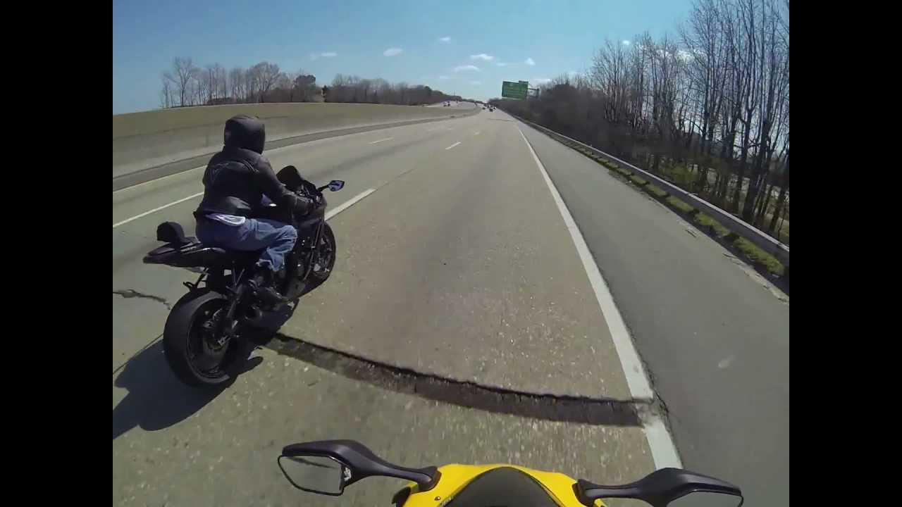 2011 ZX10R vs 2008 CBR 1000rr YouTube
