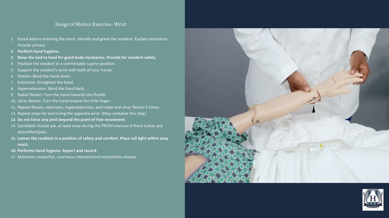 Range of Motion Wrist 1