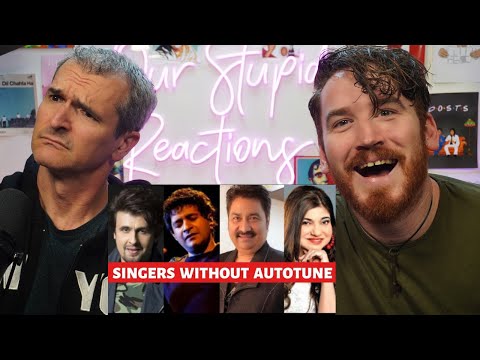 90's Singers Without Autotune  || KK, Sonu Nigam, Kumar Sanu REACTION!!