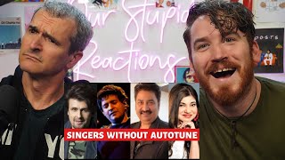 90&#39;s Singers Without Autotune  || KK, Sonu Nigam, Kumar Sanu REACTION!!