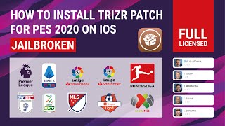 How to install Trizr Patch for PES 2020 on IOS (Jailbroken)