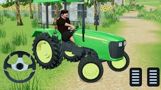 John dear 5050 D Tractor 🚜Real Indian Tractor Driving 3D🚜 |Tractor Game Android Gameplay#37