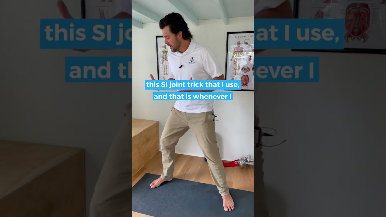 A Trick To Relieve Your SI Joint Pain 