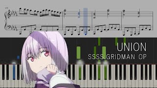 [ピアノ] UNION / SSSS.GRIDMAN OP [Full] chords