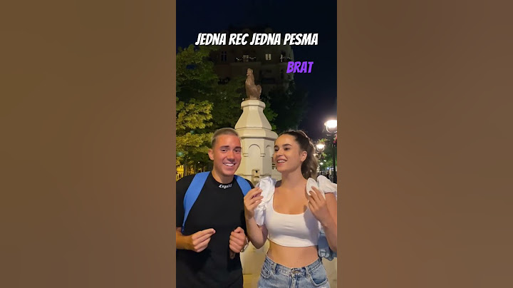 JEDNA REC JEDNA PESMA sa MIRELOM pt1