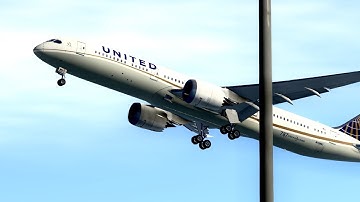 Infinite Flight / Short film - United 787-9 - KSFO (San Francisco) Taxi and Takeoff
