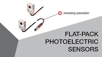 Flat-Pack Photoelectric Sensors