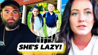 David RESPONDS to Jenelle Evans REMOVING Kids from "UNSAFE SCHOOL"!