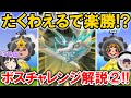 【New 電波人間のRPG FREE！】「たくわえる」で難易度崩壊⁉「ランダムボスチャレンジ」について攻略解説‼②【電波人間スマホ版】【しんせいりゅう・最終試練も】