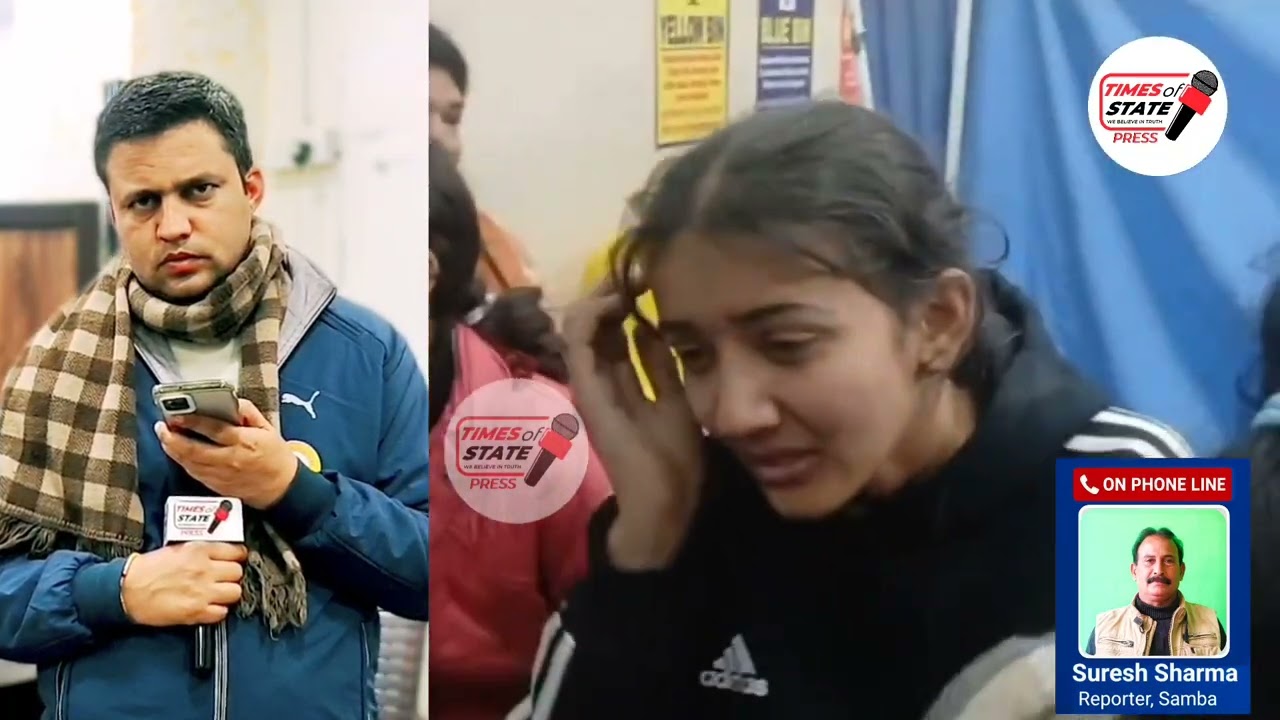 Bishnah Ring Road पर School Bus का Accident, Several Injured || Times of State 