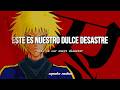 🥷 Ninja to Gokudo OP 1 Lyrics | Sweet Disaster - MIYAVI | Sub Espa&ntilde;ol / English
