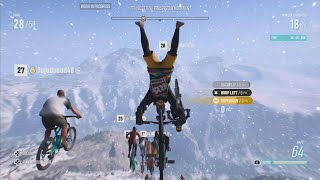 Insane 60 Players Mass Multiplayer Race in Riders Republic | PS5 4K@60fps |