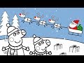 Peppa Pig -   Colouring with Peppa Pig 🎄Christmas Special🎄 Learning with Peppa Pig5