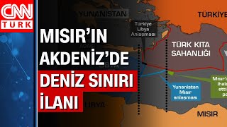 Mısır'ın Akdeniz'de deniz sınırı ilanı... Diplomatik kaynaklar: Türkiye'yi etkilemiyor