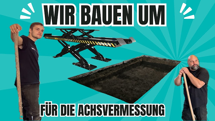 HEMTSCHAK KLASSIK - Die nächste BAUSTELLE / Vorbereitung für die Achsvermessung