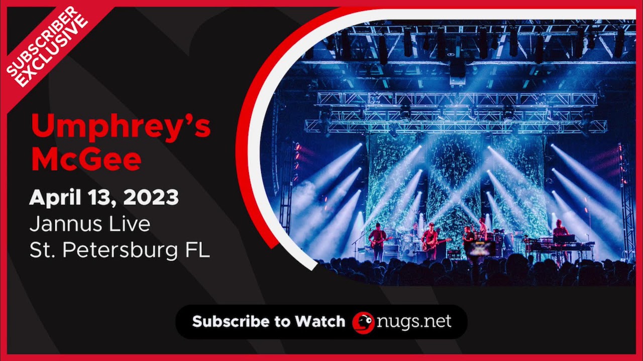 Umphrey’s McGee 4/13/2022 St. Petersburg, FL