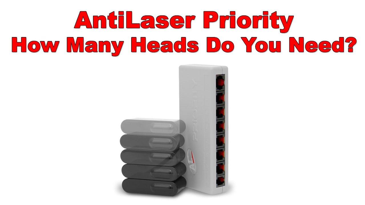 ALP Setup: How Many Heads Do You Need for Your AntiLaser Priority Laser  Jammer? - YouTube