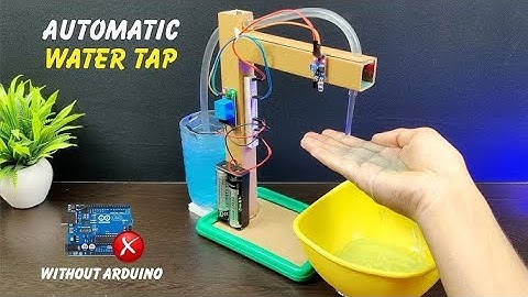 Automatic Touchless Water Tap without Arduino    Smart Tap Using IR Sensor     Eazytronic