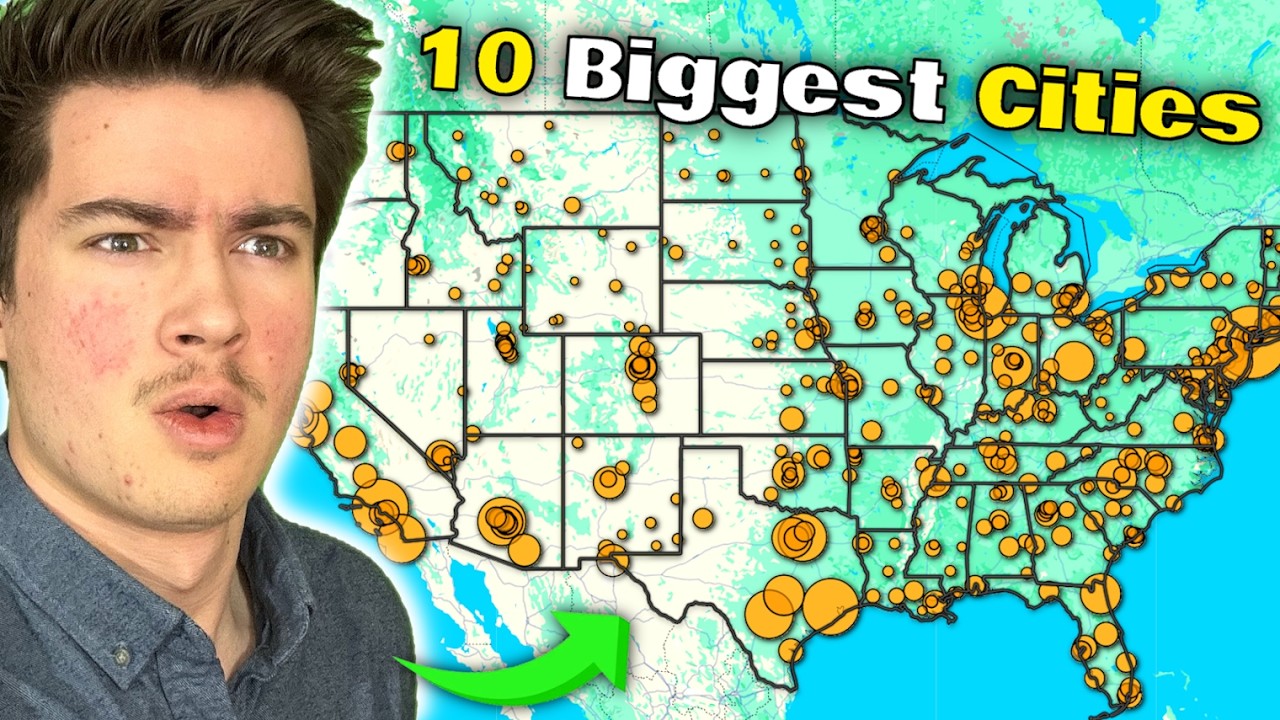 Can I Name the Top 10 Biggest Cities in ALL 50 STATES?