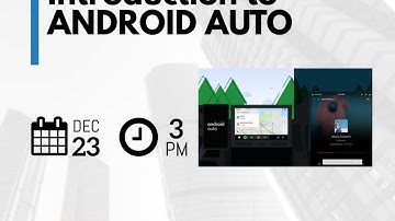 INTRODUCTION TO ANDROID AUTO