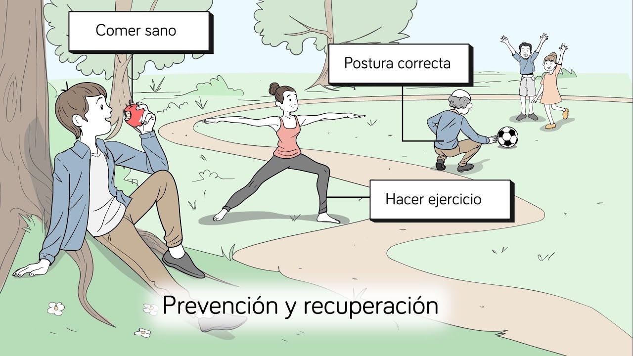 diseño web que es Lumbalgia | SEReumatología. Video scribing animado by Operary.es