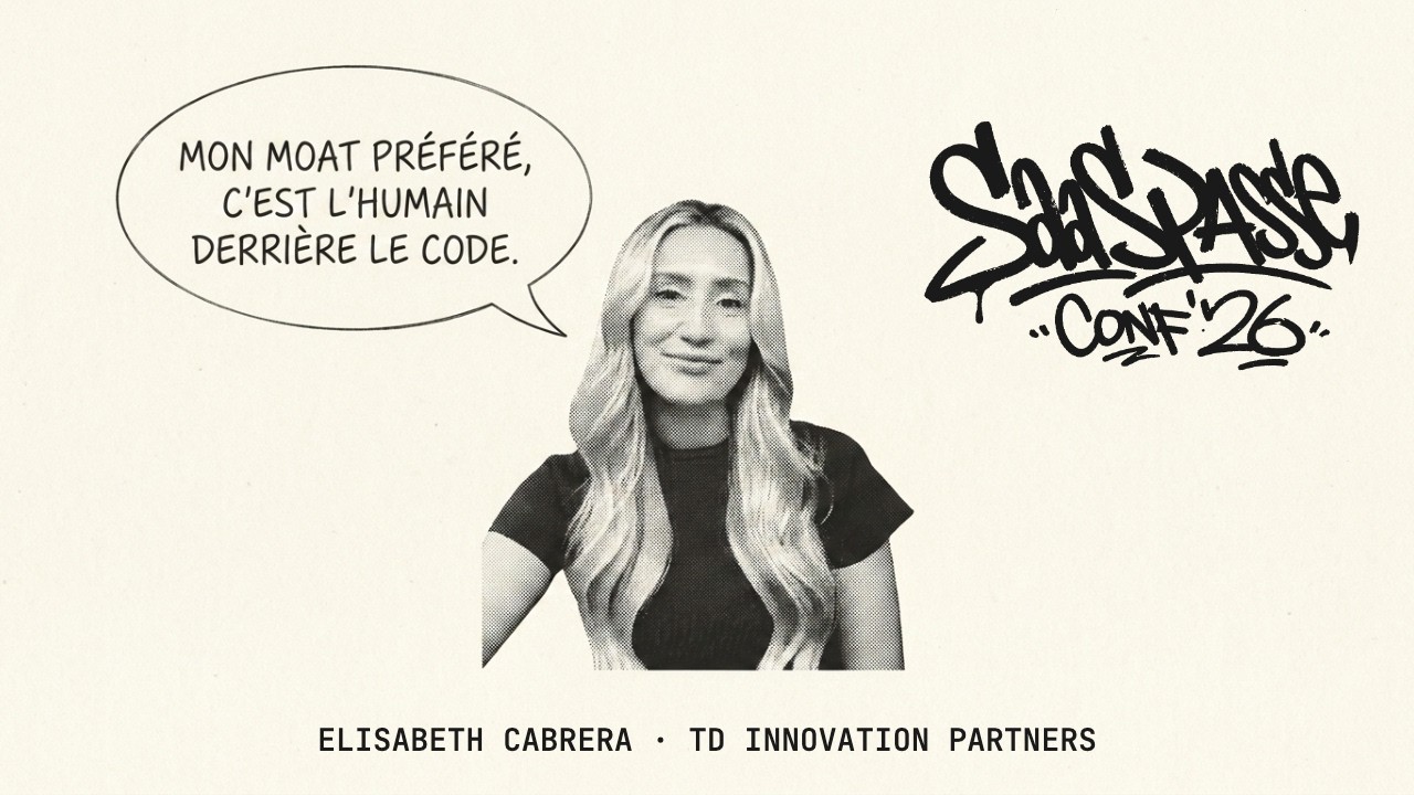 {SaaSpasse Conf '26} : Elisabeth Cabrera @ TDIP