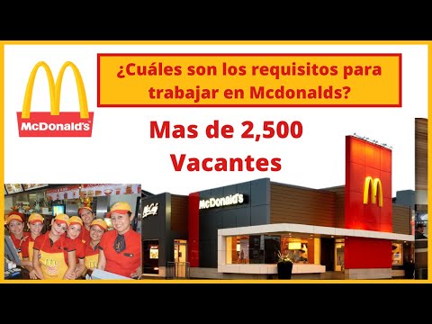 Cómo Obtener Pasantías En Mcdonald’S