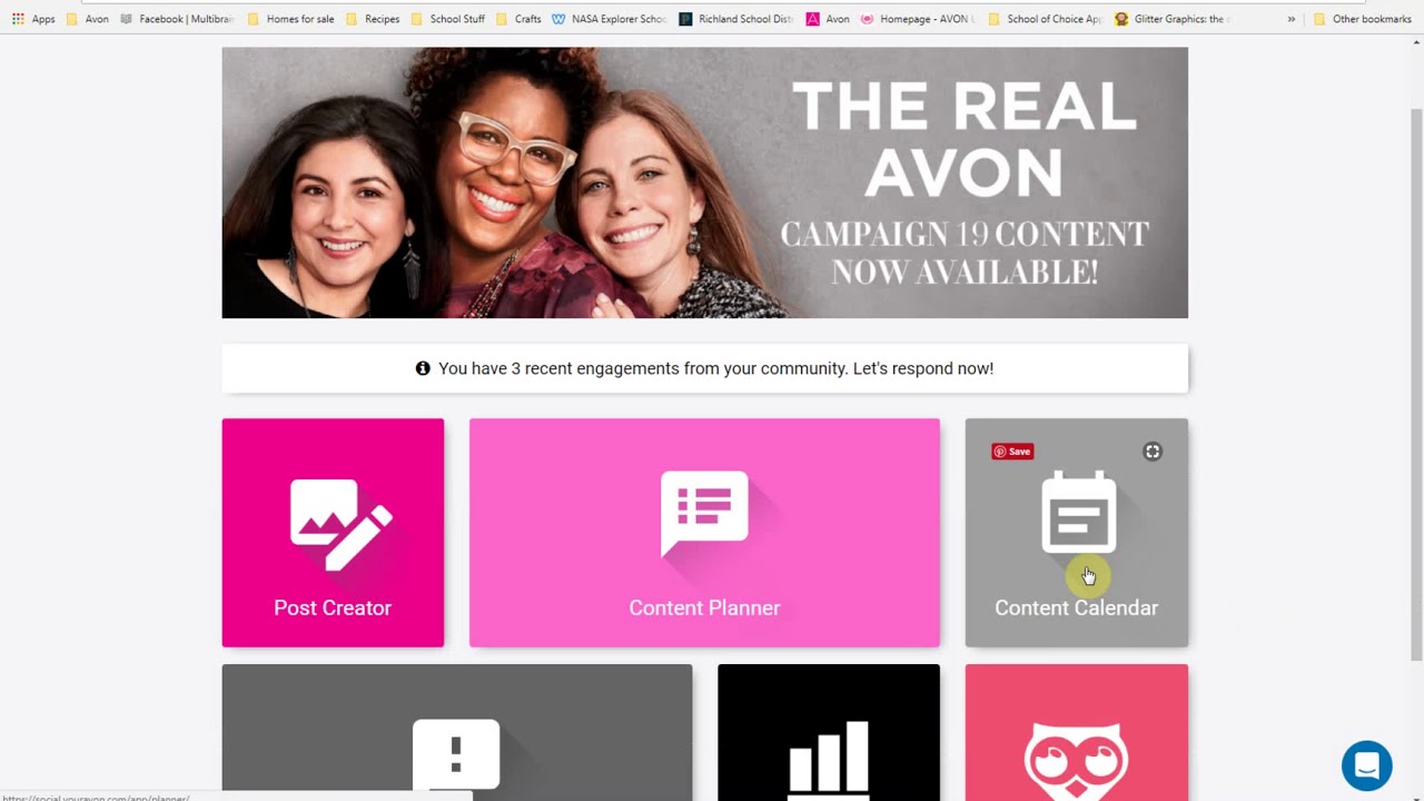 Using Avon Social