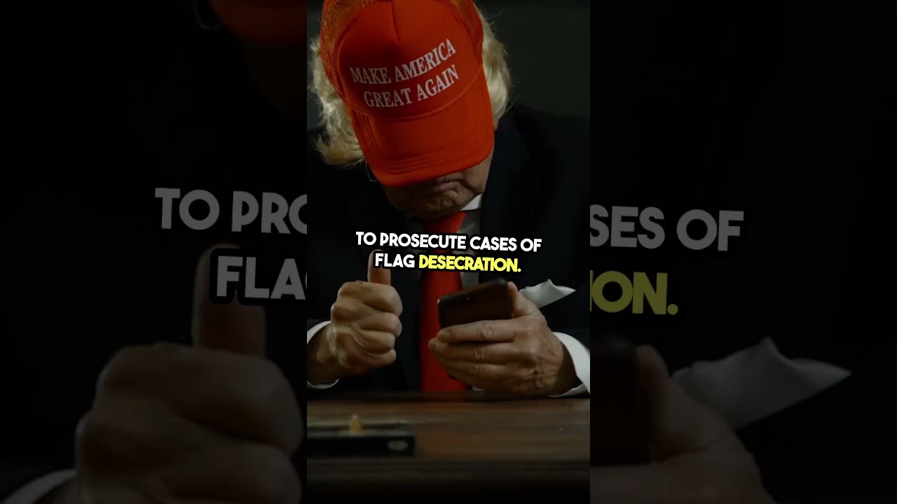 🔥 Trump’s Flag-Burning Order Sparks Conservative Backlash | Free Speech Showdown