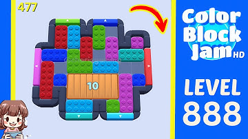 Color Block Jam Level 477 (888) Solution Walkthrough
