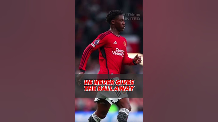 KOBBIE MAINOO fan chant | Manchester United player chant with lyrics