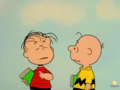 Linus e Charlie Brown - O propósito de ir para a escola