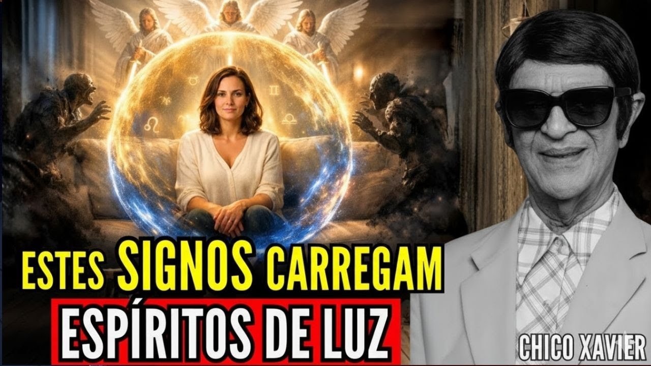Chico Xavier Revelou: 5 Signos Blindados Contra as Forças Sombrias — e Nem Sabem