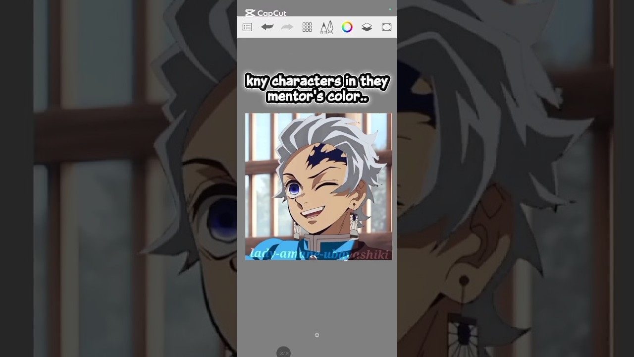 what if kny characters wore they mentor's colour❤️‍🔥 