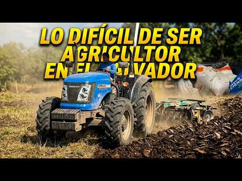 THIS IS HOW THEY PREPARE THE LAND FOR PLANTING WITH A TRACTOR